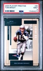 2004 PLAYOFF PRESTIGE #85 TOM BRADY PSA 9