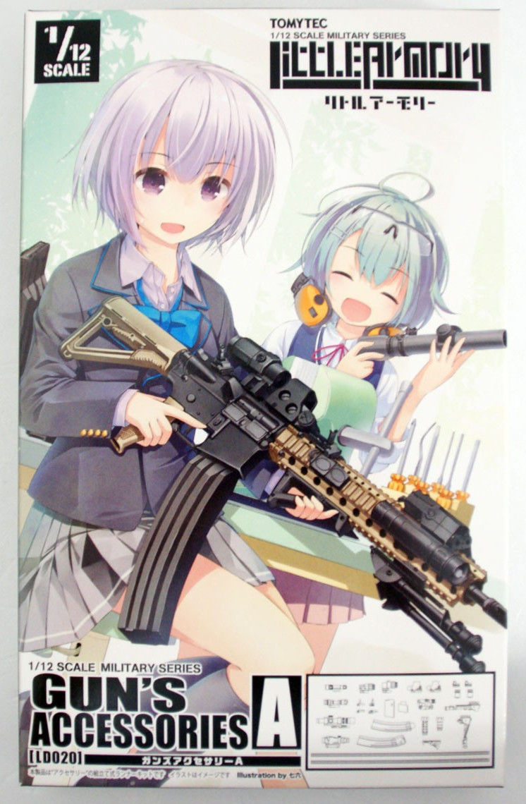 TomyTec Little Armory 1/12 GUN ACCESSORIES A LD020 Plastic Model Kit