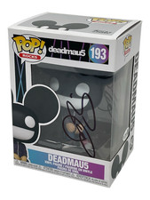 Deadmau5 Signed Autograph Funko Pop Rocks #193 Deadmaus Joel Zimmerman JSA COA
