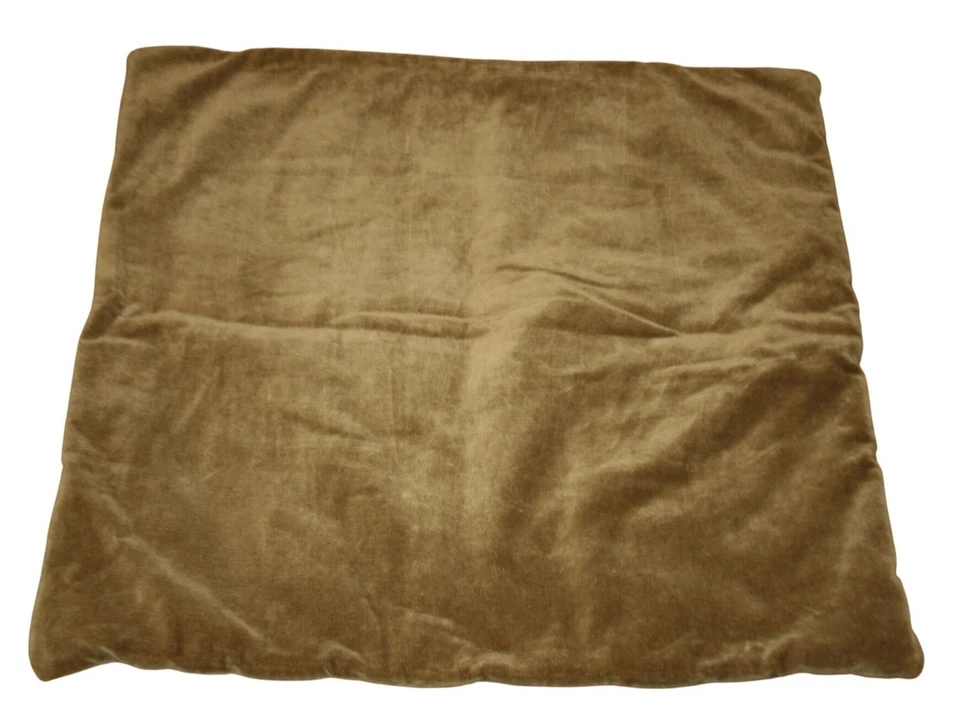 Funda de almohada de terciopelo de lana cachemira Pottery Barn 26x26 otoño boho global de colección Foto 2 de 4