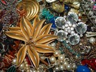 Junk Drawer Lot 2lbs Broken Vintage-Now Jewelry for Crafts Repairs — photo 2