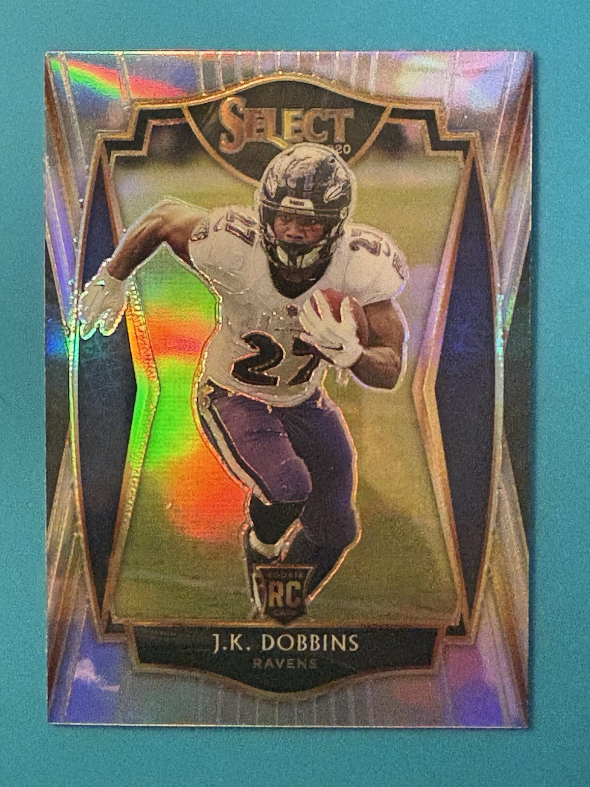 2020 Select J.K. Dobbins RC Silver Prizm SP #152 Baltimore Ravens 🔥🔥