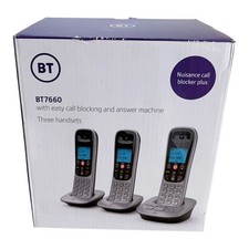 BT7660 Trio K55-E97 Digital Cordless Answering Machines With Handsets & Chargers