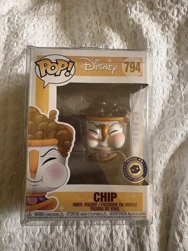 Funko Pop! Chip - Beauty and the Beast #794 (Pop in a Box Exclusive)