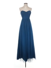 Jenny Yoo Collection Women Blue Cocktail Dress 0