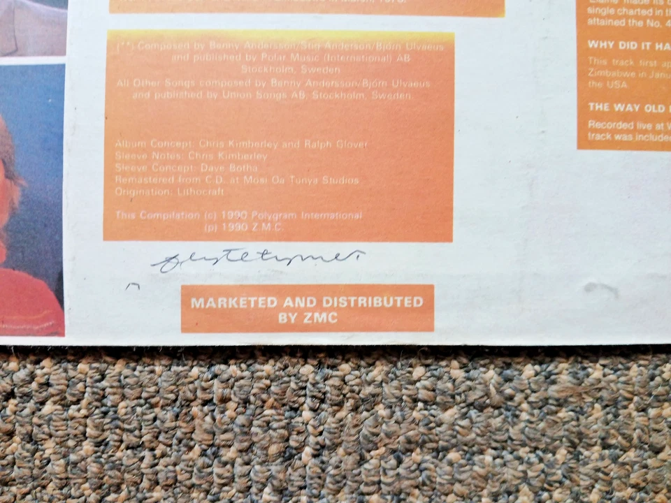 ABBA SUPERB RARE GRAIL Zimbabwe Pressing, Alternative ABBA - Image 3 of 4