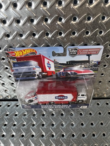 HOT WHEELS CAR CULTURE TEAM TRANSPORT NISSAN FAIRLADY Z SAKURA SPRINTER NEW - Picture 2 of 8