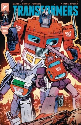 Transformers #4 Cover A 1st Print Skybound Image
