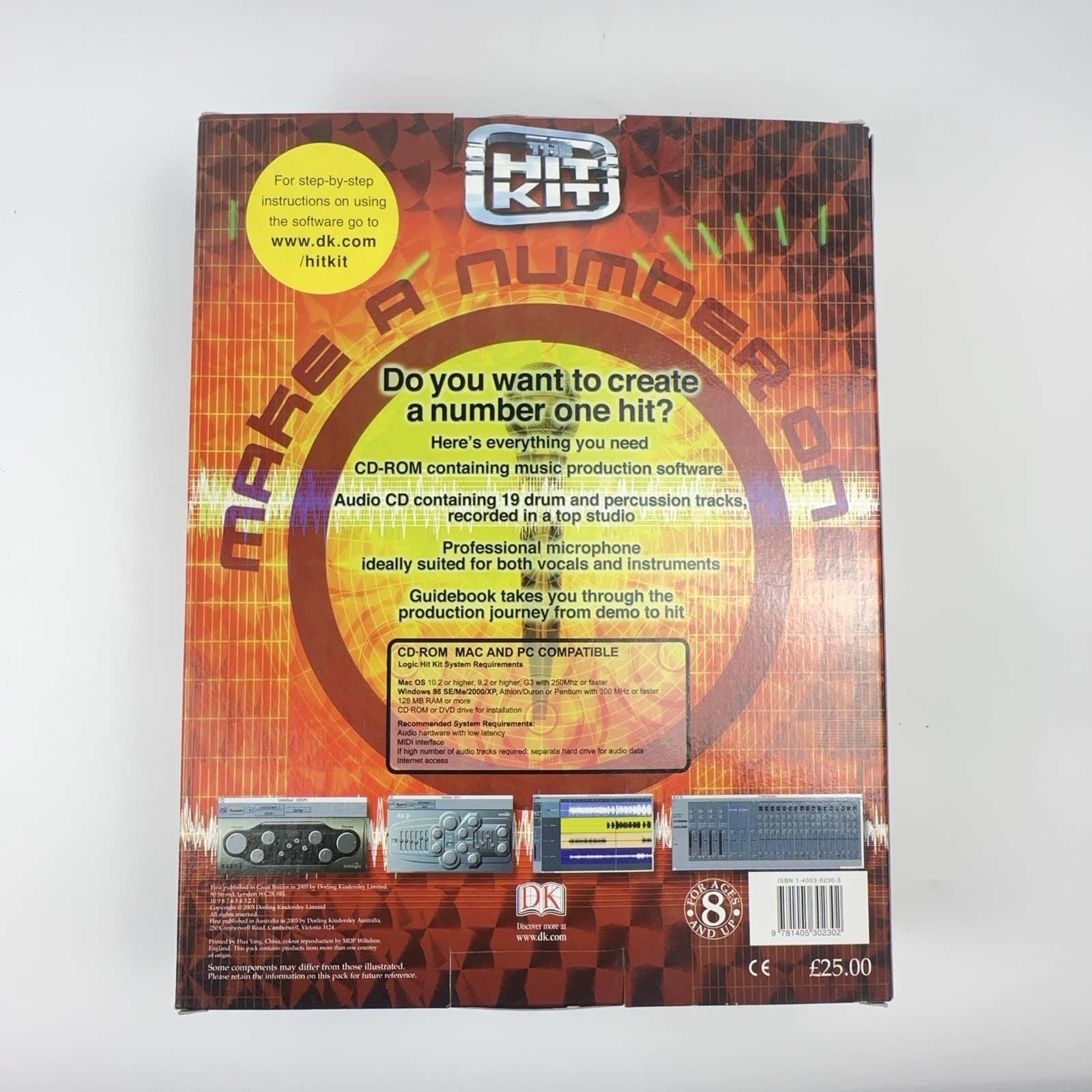 The Hit Kit Steve Levine 2003 All You Need To Record A Hit Microphone, CDs Book image 3