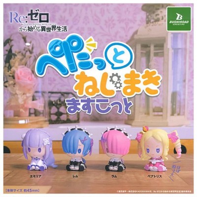 Re: Zero - Starting Life in Another World Petatto Nejimaki Bushiroad 2-Inch Mini