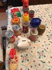 14 ASSORTED BANKS CAMPBELLS, CHEF BOYARDEE,SUNBRIGHT, AND PIGGY BANKS — photo 1