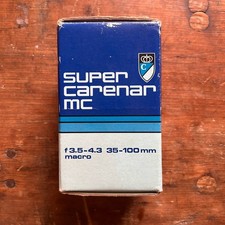 Super Carenar MC 3.5-4.3 35-100mm Lens Pentax