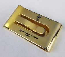 Harley Davidson Motorcycles 1984 MONEY CLIP Gold Tone Baron TM