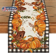 210 GSM Fall Table Runner Home Party Decor 13X72 Inch                