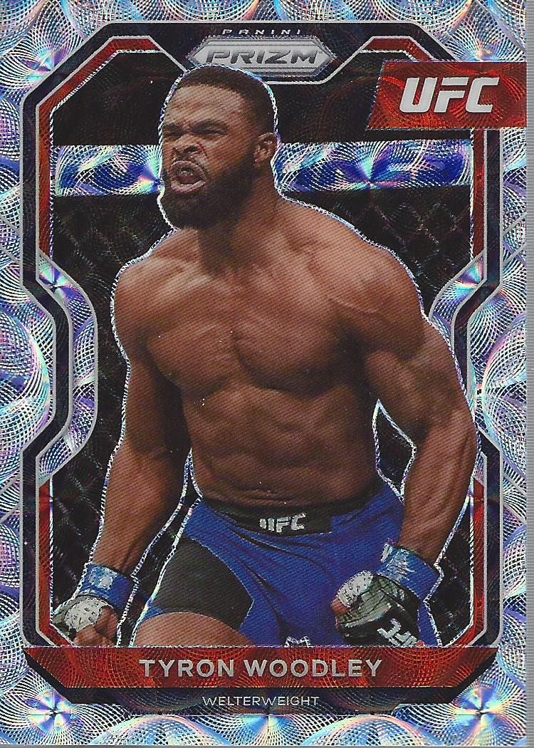 2021 Panini Prizm UFC Premium Box Set #33 Tyron Woodley /99 - UFC