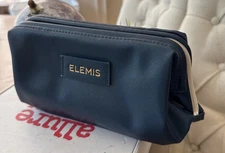 Elemis Makeup Travel Case Bag Zip Pouch Blue New As Shown G1