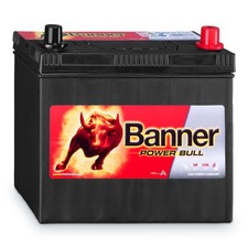 Banner Autobatterie Power Bull 12V 62Ah 550A/EN P6219 Starterbatterie startklar
