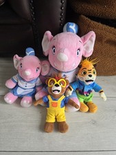 Haven Holidays Anxious Pink Elephant x2, Rory & Jaz Soft Plush Toys Bundle