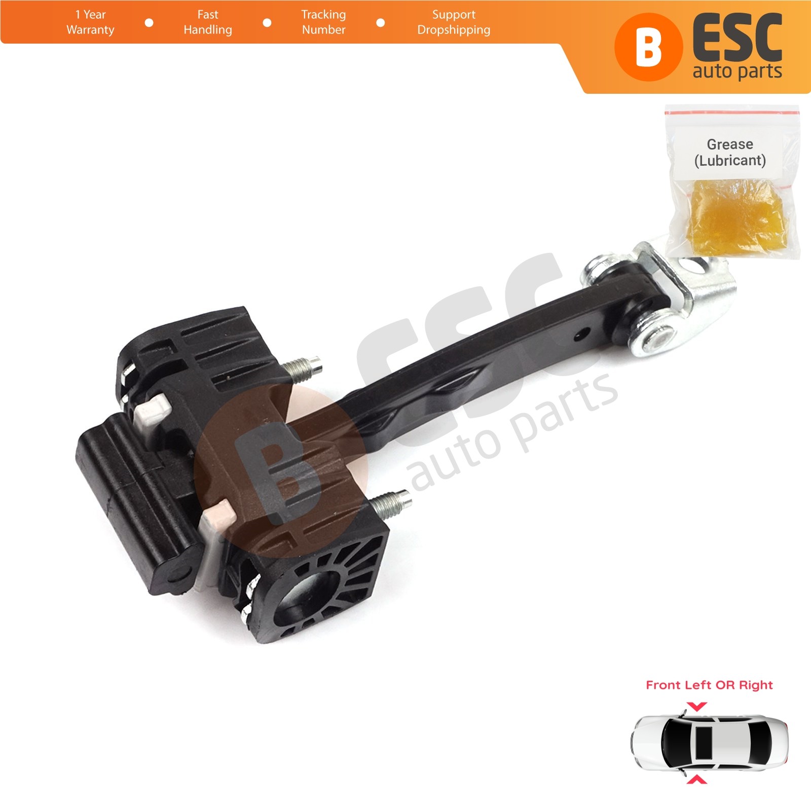Front Door Hinge Stop Limiter for Fiat Bravo 198 Lancia Delta MK3 844 2008-2014