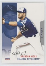 2016 Choice Oklahoma City Dodgers Brandon Hicks #16 f3e