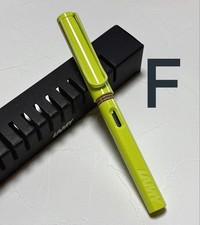 LAMY Safari Fountain Pen F Nib 2023 Limited Spring Green with Box