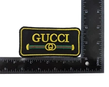Gucci Vintage Embroidered Patch Iron-on / Sew-On
