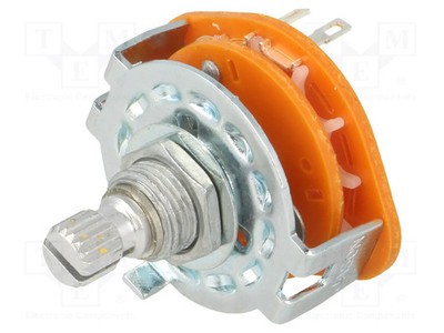 Schalter: Dreh- 30° Pos: 3 Anzahl Sektionen: 1 0,3A/125VAC