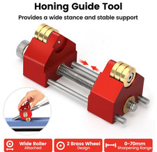 Honing Guide Sharpening Jig- Sharpening Guide Kit for Chisels and Planes