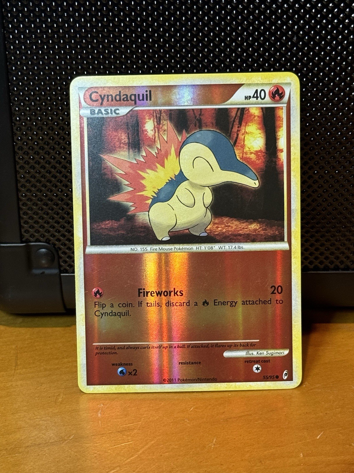 Cyndaquil 55/95 Call of Legends Reverse Holo NM