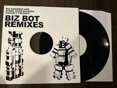 Big Business   Biz Bot Remixes 12'' Single 2009 Hydra Head Records   HH190 VG+