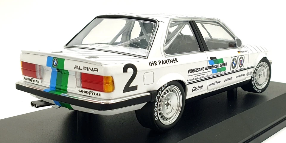 Minichamps escala 1/18 155 862602 BMW 325i Vogelsang automóviles carreras de Eifel '86 Foto 2 de 4