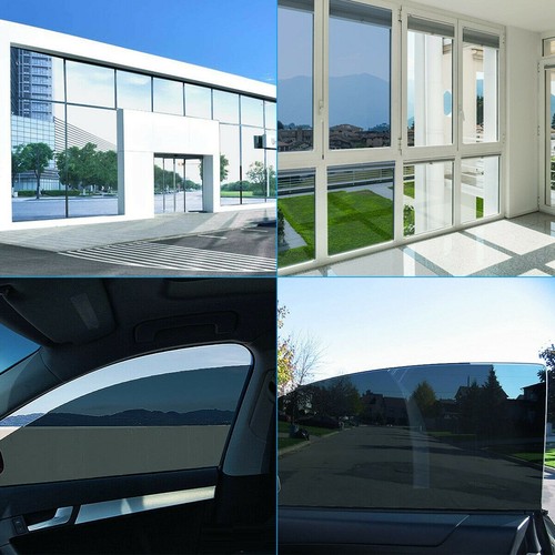Sleek Silver Chrome Tint Film 20X10FT Suitable for Multiple Applications - Picture 11 of 11