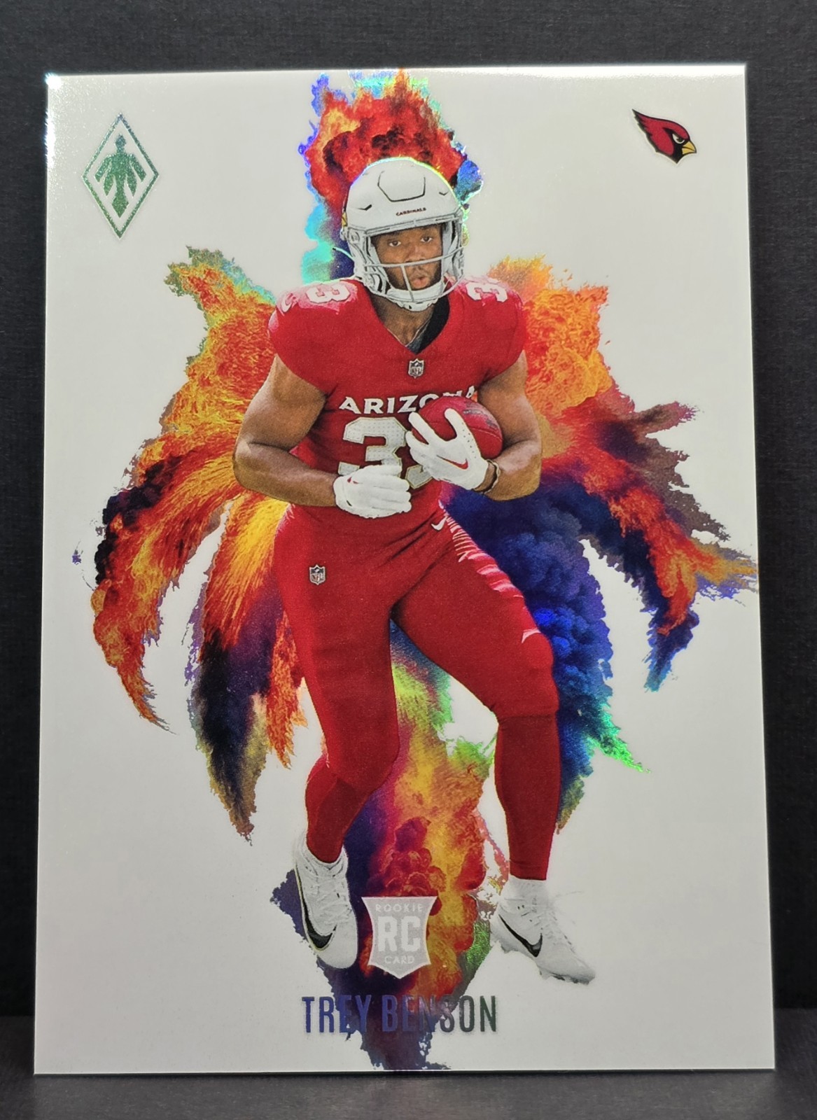 💥 Trey Benson - 2024 Panini Phoenix- Color Blast - Rookie #CB-TBN Cardinals 💥
