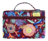 Oilily Cila Beauty Case Kosmetiktasche Tawny Port Bunt Neu