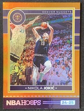 Nikola Jokic 2024-25 Panini Hoops Orange Denver Nuggets /149 #12