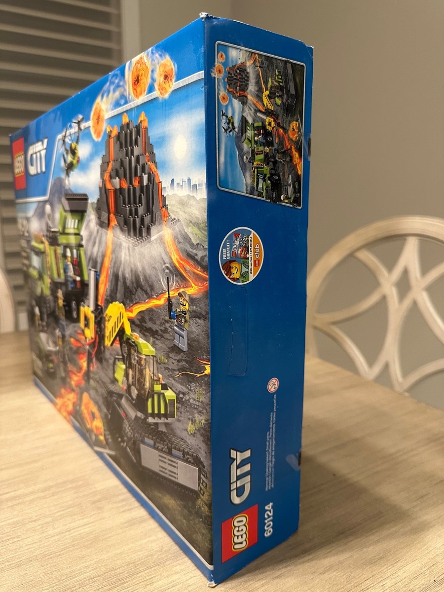 LEGO CITY: Volcano Exploration Base (60124) for sale online | eBay