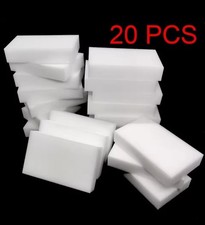 20 pcs Magic Sponge Erasers  Melamine Cleaning Foam for Home Use