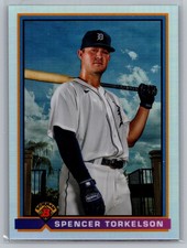 2021 Bowman #91B-ST Spencer Torkelson 1991 Bowman Baseball