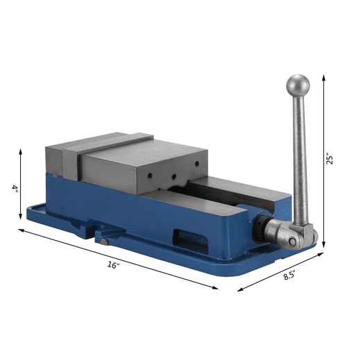 6 Inch Accu Lock Vise Precision Milling Machine Clamp Durable Accurate 59.4Lbs - Picture 2 of 9