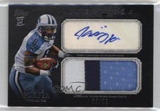 2011 Topps Inception Rookie Grey 25/75 Jamie Harper #AJP-JH Jumbo Patch Auto 3cy