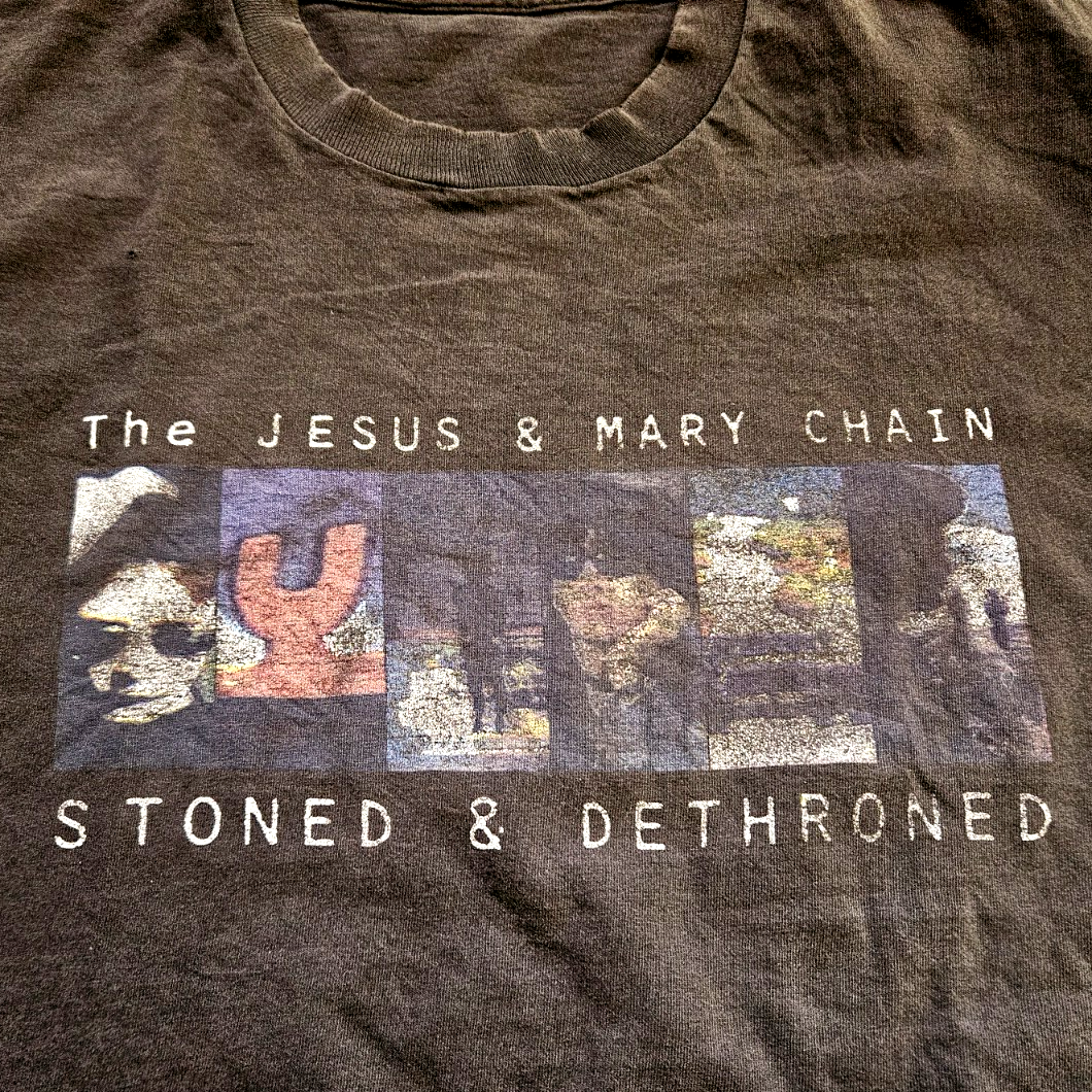 Vintage 90s The Jesus and Mary Chain Stoned & Dethroned Shoegaze T