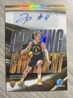 Taelon Peter 2025-26 Bowman Chrome Opening Statement Rookie Auto Pacers Gold /50