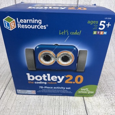 New Learning Resources Botley 2.0 The Coding Robot Coding 78 Piece Activity Set