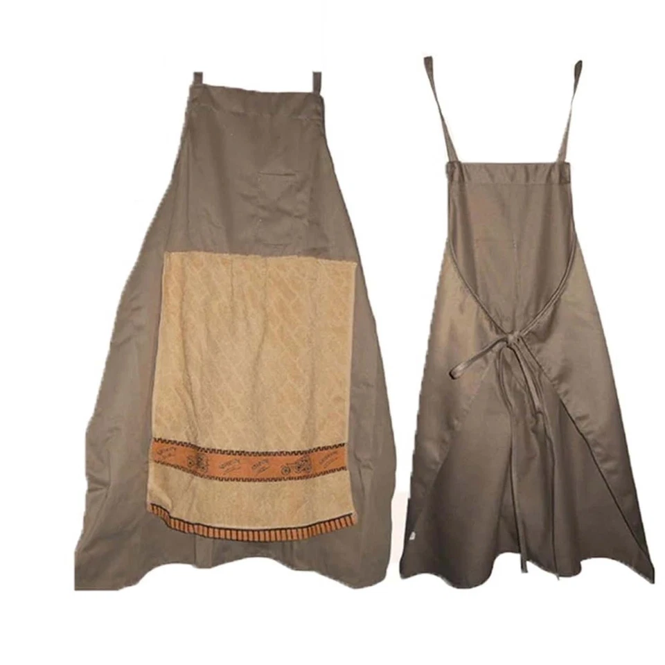 Delantal divertido definitivo para adultos | ¡Sorpresa escondida en el bolsillo! Delantal de cocina de novedad 🔥 Foto 3 de 4