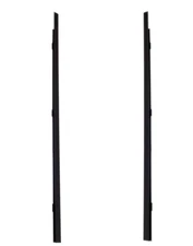 New Front Outer Beltline Molding Pair / For 02-09 Ram Truck 4-Door Window Sweep