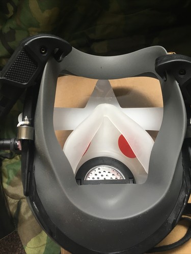 Scott Sicherheit Vision 3 Pp Lqf Gallet Helm Maske Atemschutzmaske Größe M/L - Bild 10 von 11