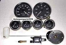 Smiths Electrical Tempoilvoltfuelspeedo180-0kmh 0-80rpm 3senders 100mm Bc