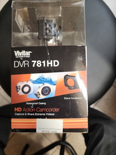 Vivitar DVR 781HD Action Cam SILVER Brand New And Sealed - Picture 2 of 4
