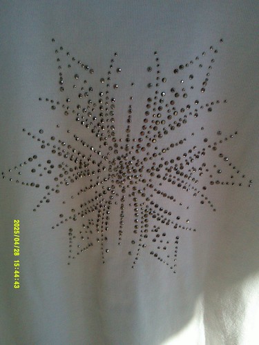 Shirt Gerry Weber Gr.48,3/4 Arm,Glitzer,100%Baumwolle - Bild 2 von 4