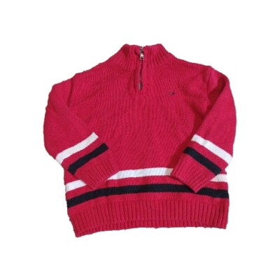 Winter Sweater Calvin Klein, 24m  Sweater,  Red Blue White 